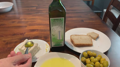 1 Liter 100% Natural Extra Virgin Olive Oil, 2023 Mid-Season Harvest Kalinjoti